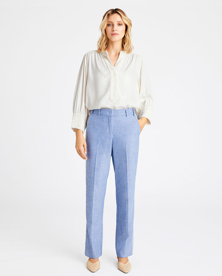 Gustav Caliella Straight leg 56018 Bukser - Royal Blue
