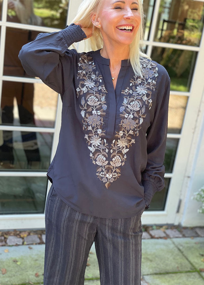 Gustav Carmen blouse 54617 Skjorte - After Midnight
