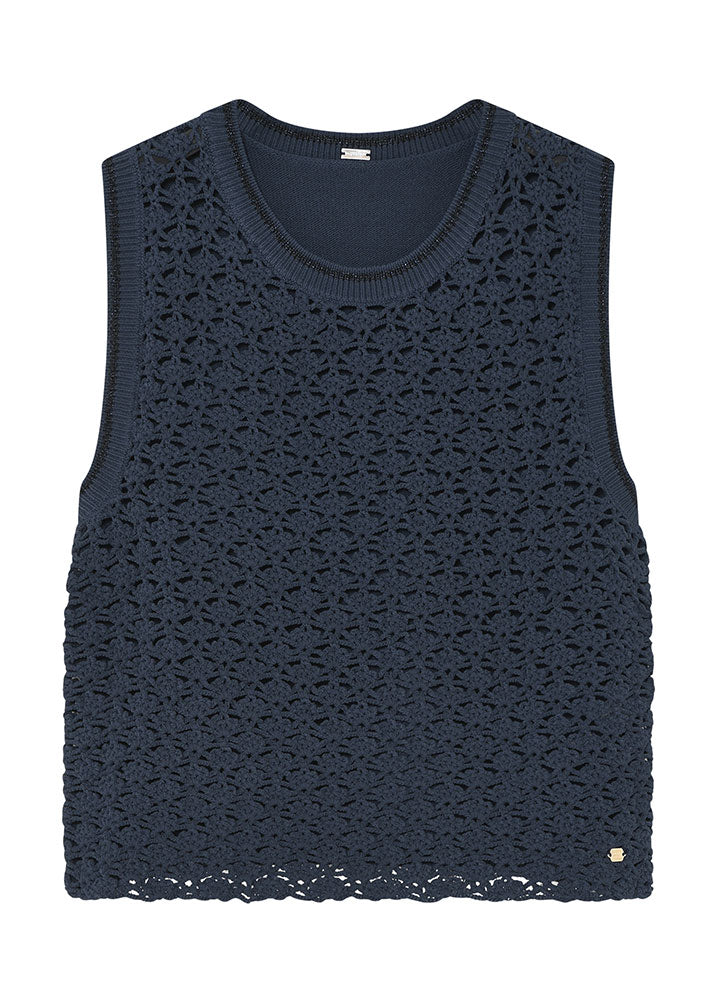 Gustav Lulle crochet top 56401 Strik - Blue Nights