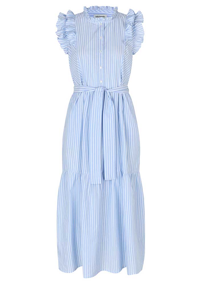 Lollys Laundry Harriet Maxi Kjole - Stripe Mode