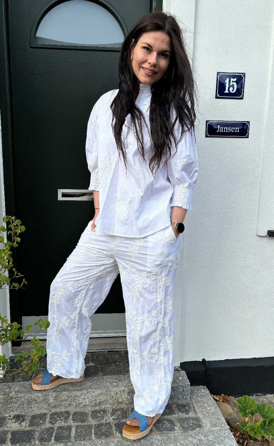 Marta Du Chateau Bukser - Amira - White