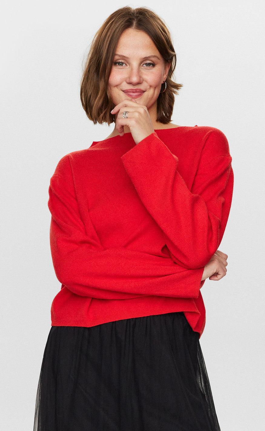 Nümph Pullover - Carma - High Risk Red