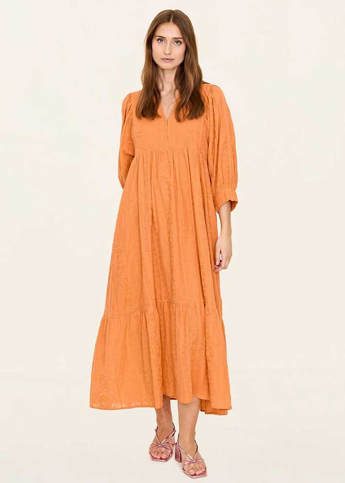 Odd Molly Tuesday At Lunch Dress - Golden Ochre Mode