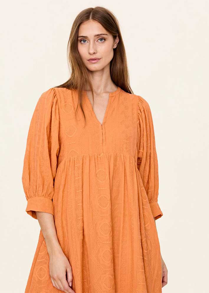 Odd Molly Tuesday At Lunch Dress - Golden Ochre Mode