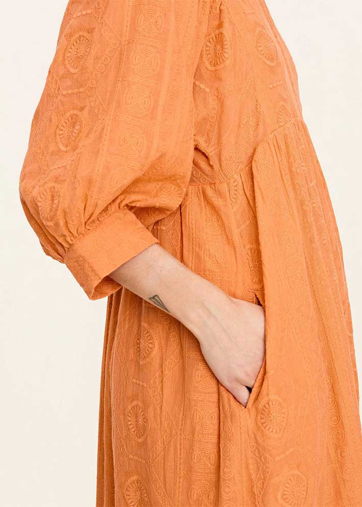 Odd Molly Tuesday At Lunch Dress - Golden Ochre Mode