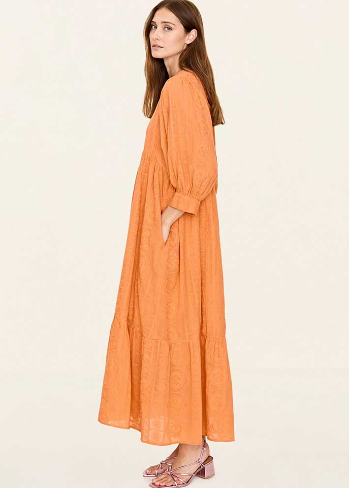 Odd Molly Tuesday At Lunch Dress - Golden Ochre Mode