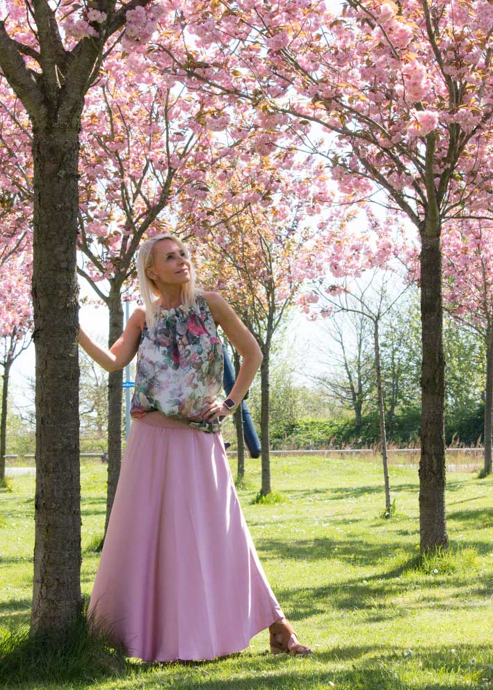 Savannah Skirt - Nederdel - Semi Rich Antique Rose
