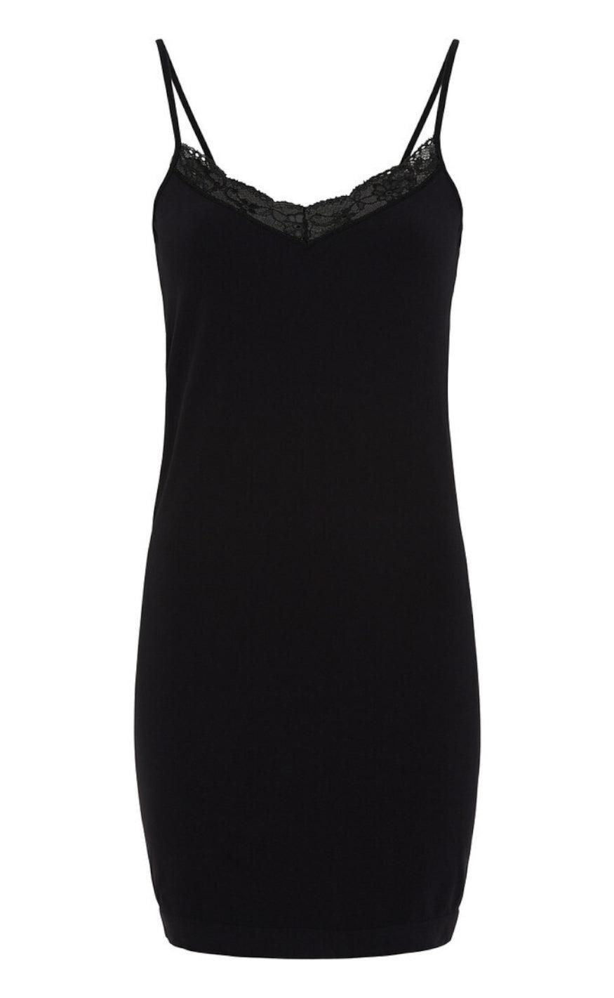 Tim & Simonsen Kjole - Marylin Fullslip - Black