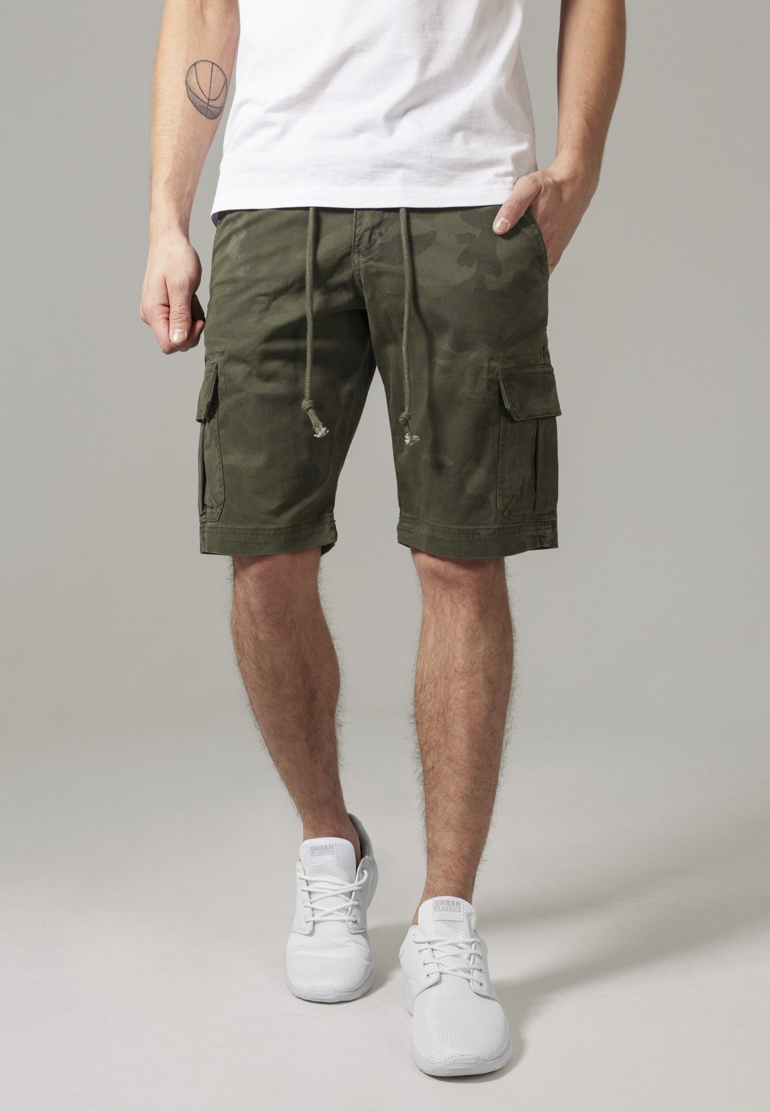 Urban Classics Camo Cargo Shorts