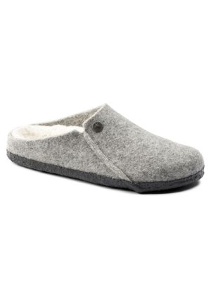 Birkenstock Zermatt Shearling 1015086 Hjemmesko - Light Gray