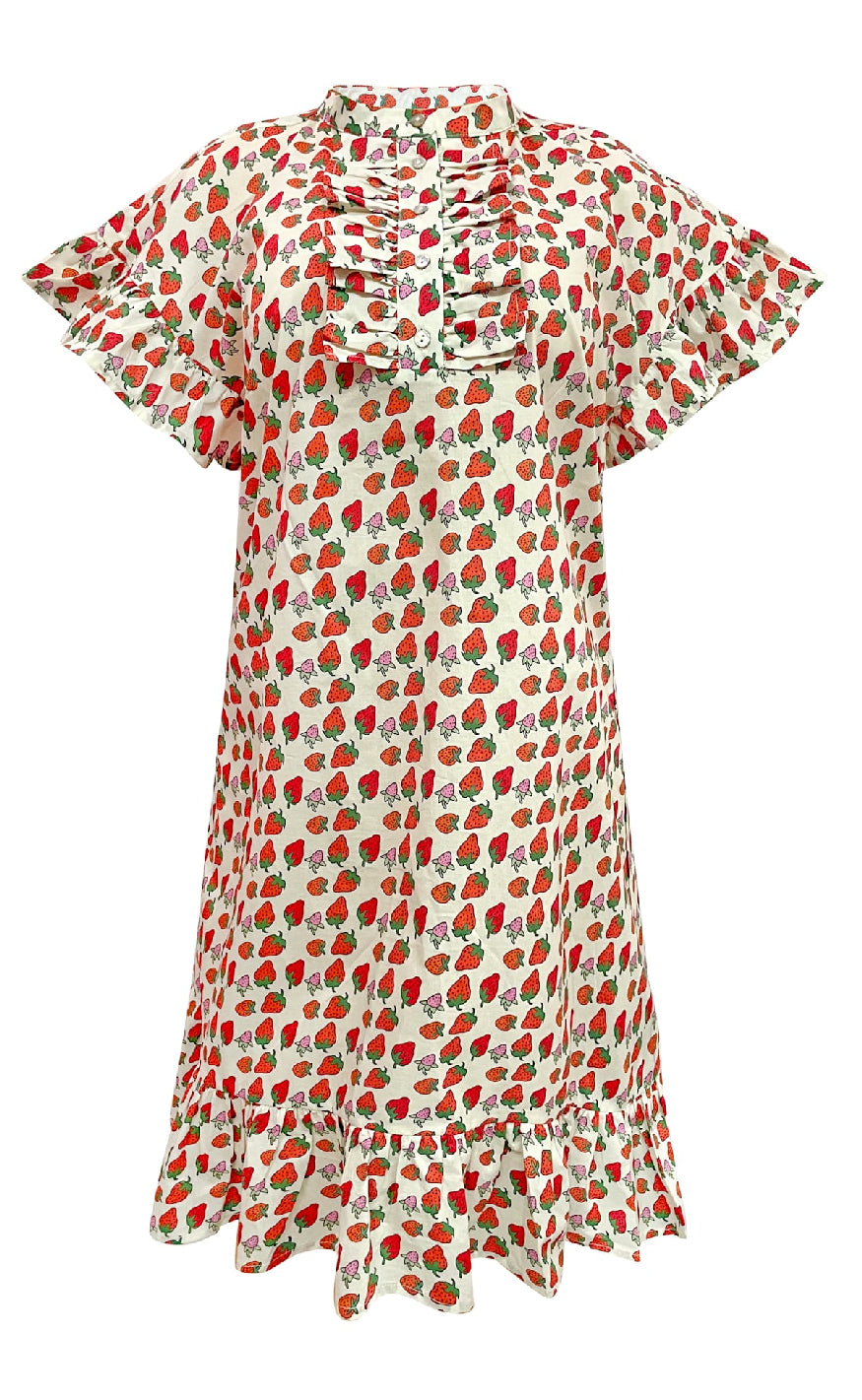 Liberte Kjole - Tia Frill - Strawberry Levere