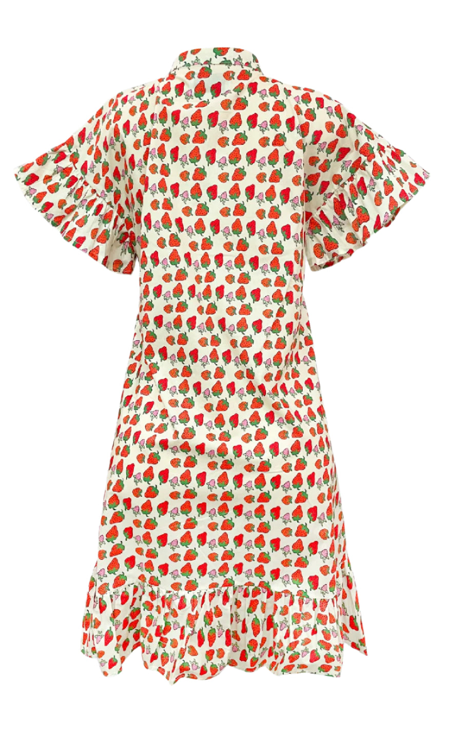 Liberte Kjole - Tia Frill - Strawberry Levere