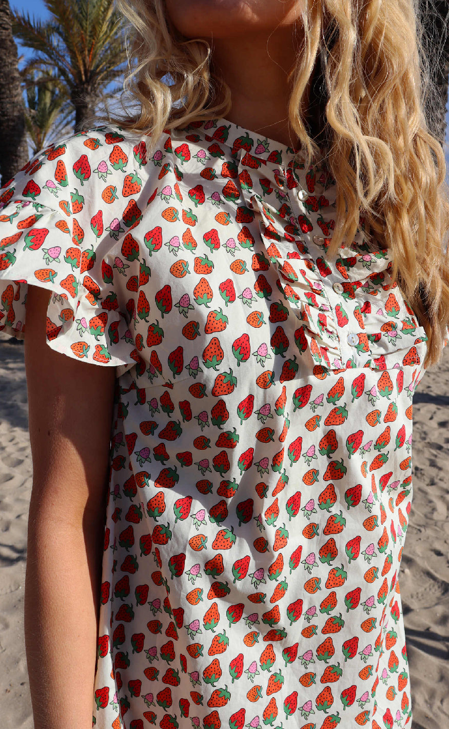 Liberte Kjole - Tia Frill - Strawberry Levere