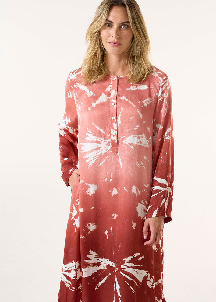 One Season Llew Maxi Kjole - Marrakesh Terracotta