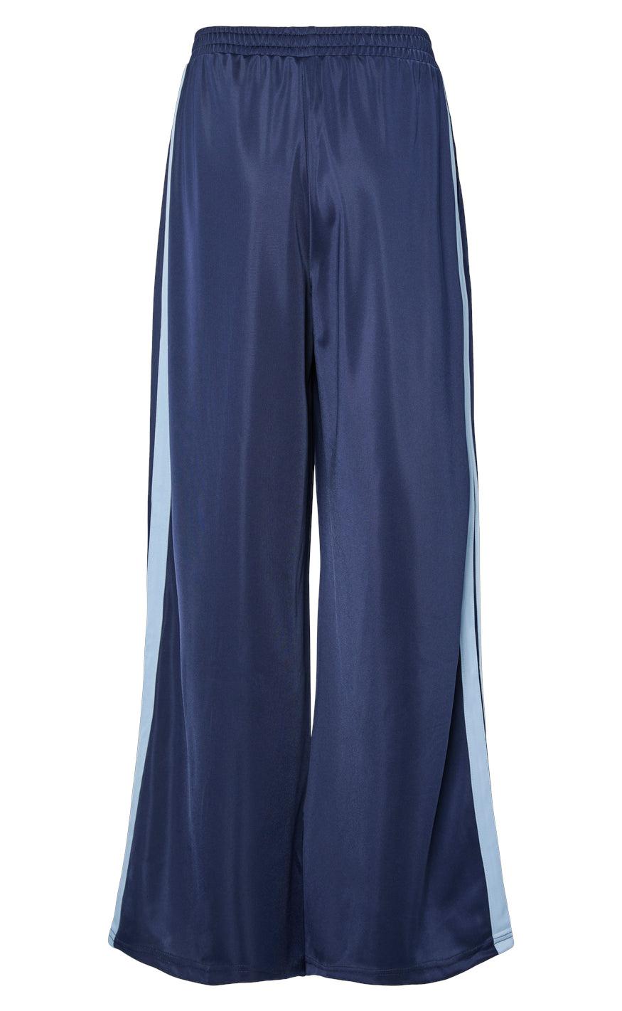 Pieces Bukser - Grace - Maritime Blue/Cashmere Blue Stripe