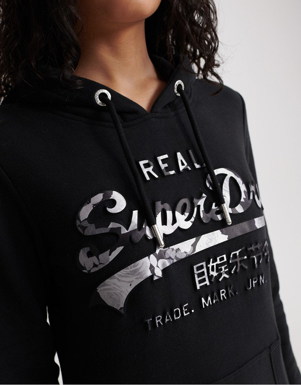 Superdry Lady Vintage Logo Photo Rose Entry Hoodie