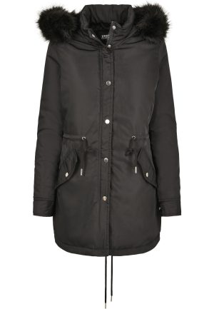 Urban Classics Ladies Faux Fur Parka