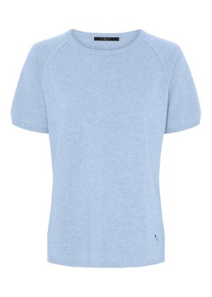 BTF CPH Cashmere SS Pullover 500081 Sky Blue