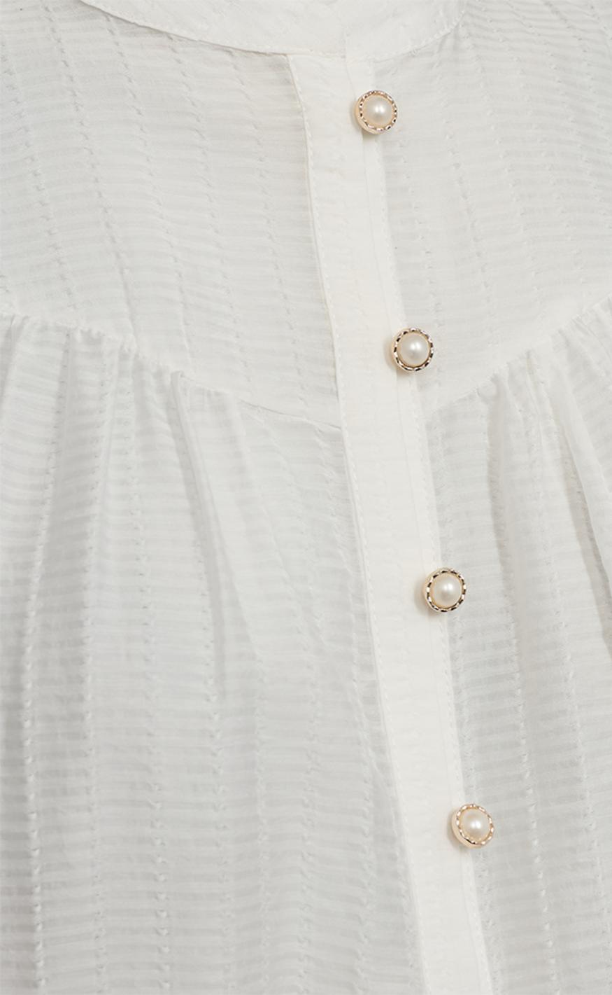 Freequent Bluse - Bella - Star Off-white