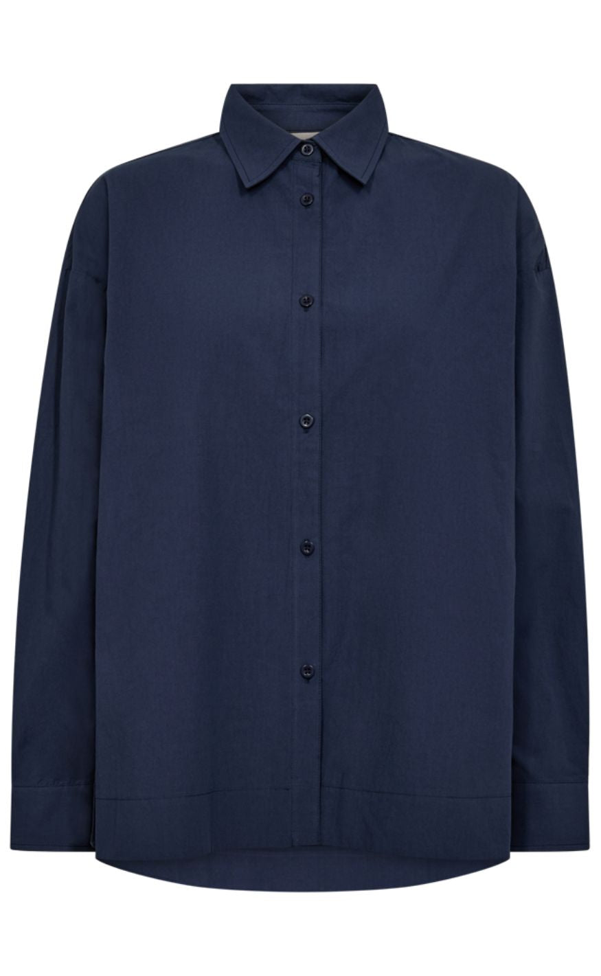 Freequent Skjorte - Jally - Navy/Blazer