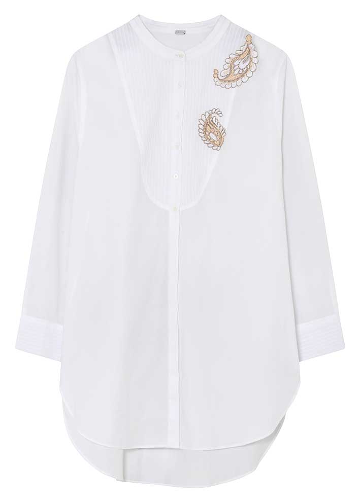 Gustav Briana Skjorte 56657 Bright White Rabat