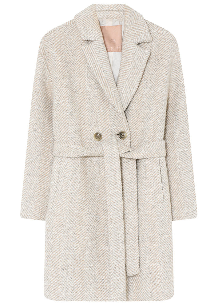 Gustav Edel wool coat 55302 Jakke - Champagne
