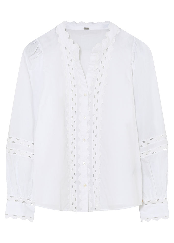 Gustav Madelon blouse 56658 Bright White