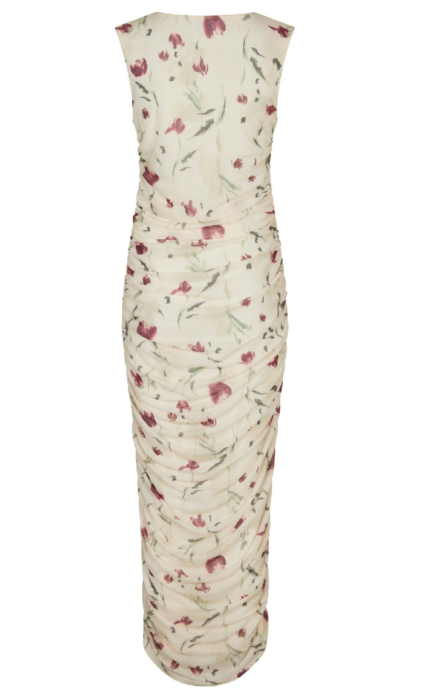 Neo Noir Kjole - Corilina Artist Mesh - Creme