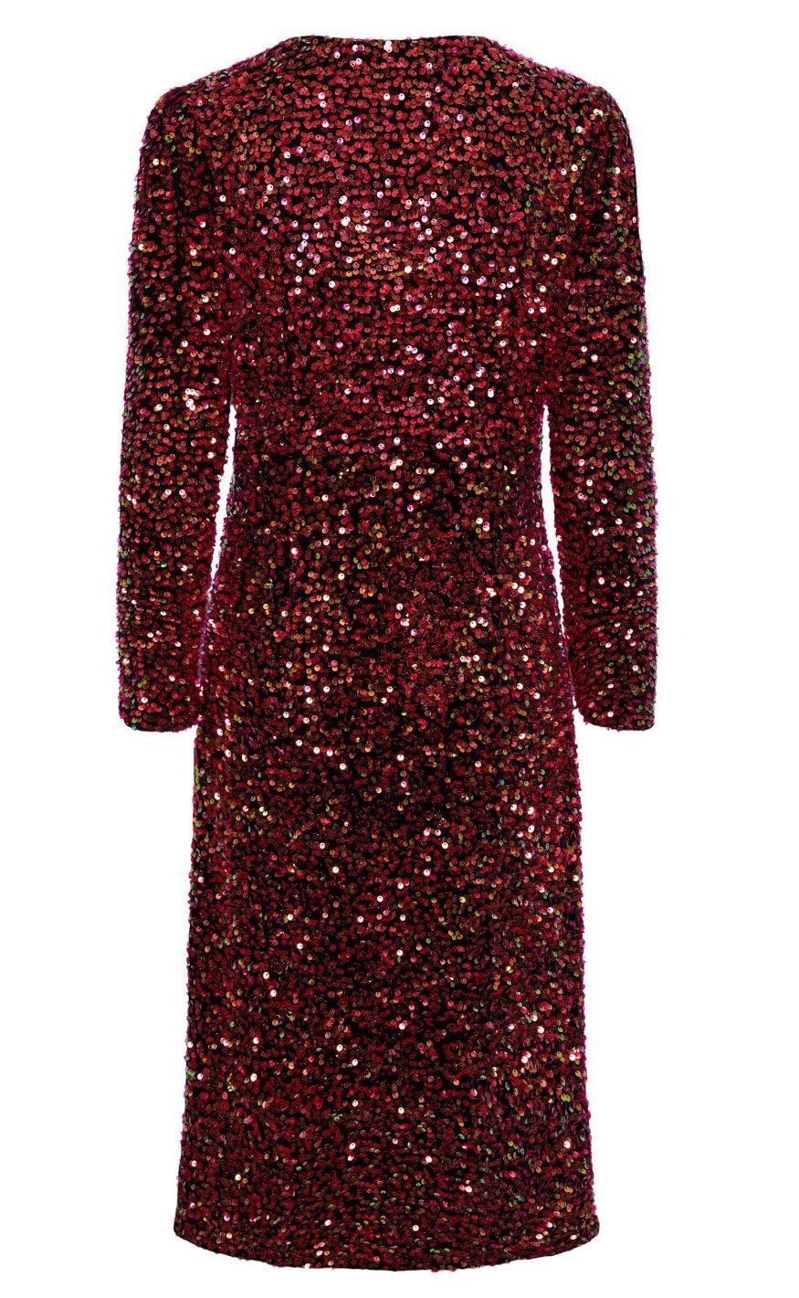YAS Kjole - Pinko Midi - Black
