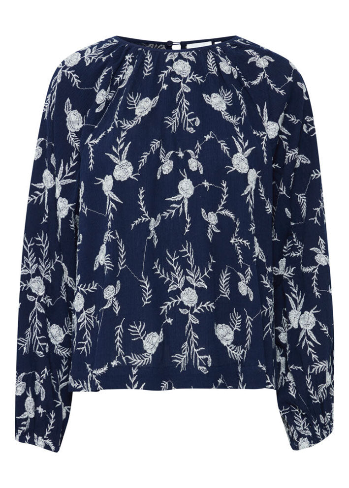 Atelier Rêve Rachel Bluse - Maritime Blue