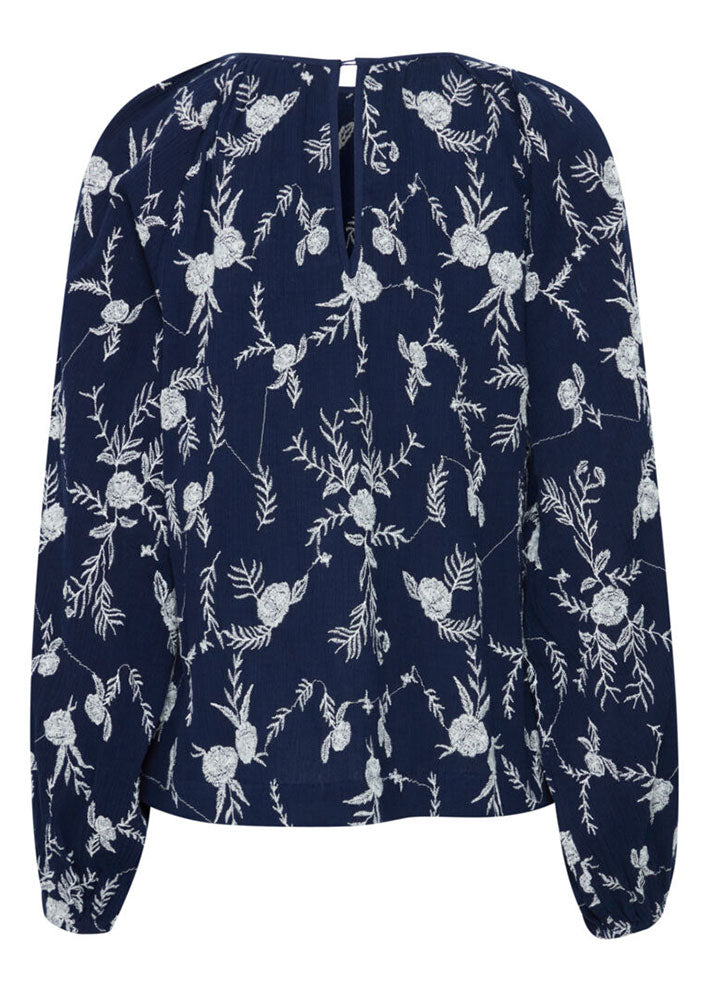 Atelier Rêve Rachel Bluse - Maritime Blue