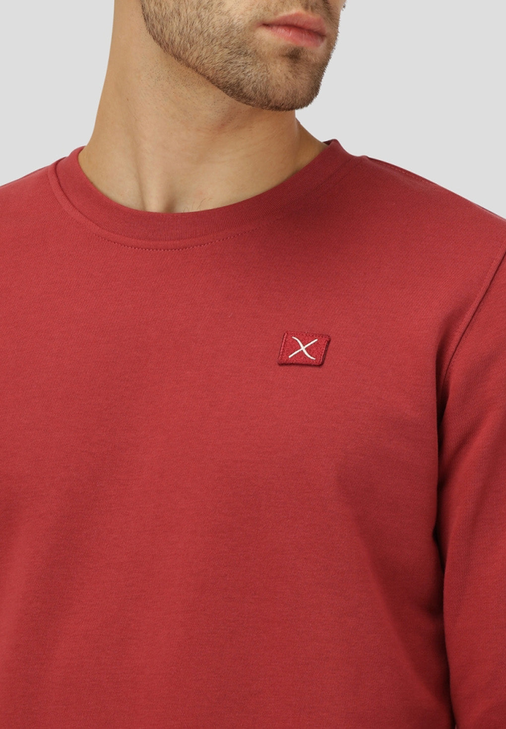 Clean Cut Basic Organic Crew Online salg