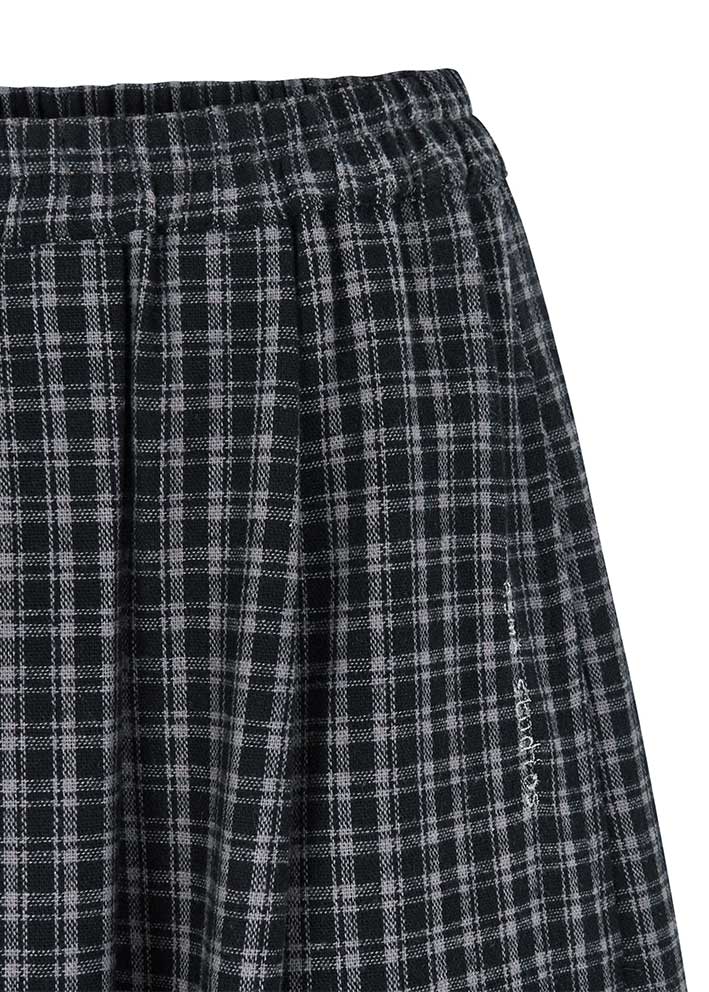Esmé Studios Valdis Midi Skirt ES424-330 Black Check