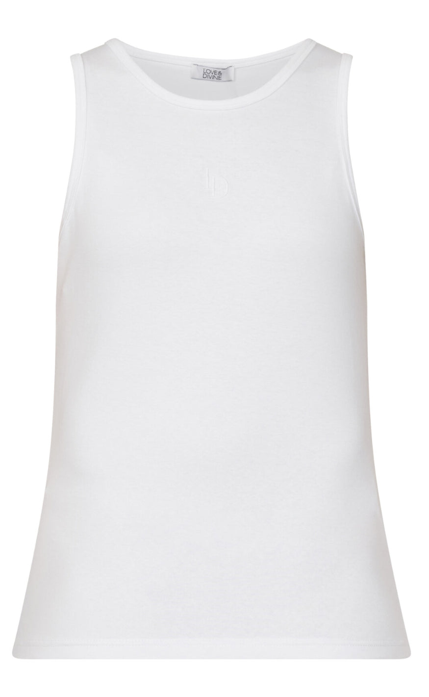 Love & Divine Top - Love1228 - White