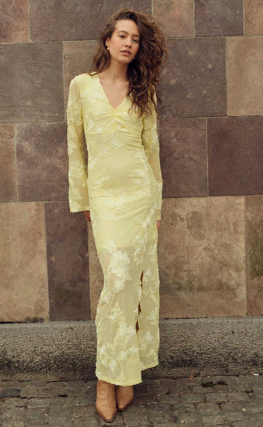 Noella Kjole - Kameyella - Butter Yellow