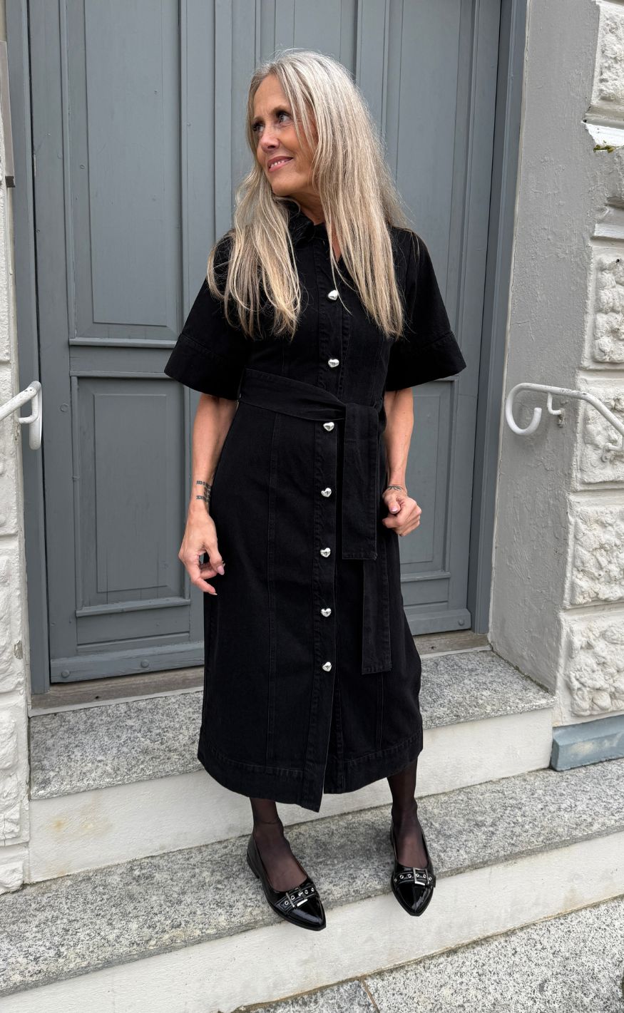 Noella Kjole - Keisley - Black Wash