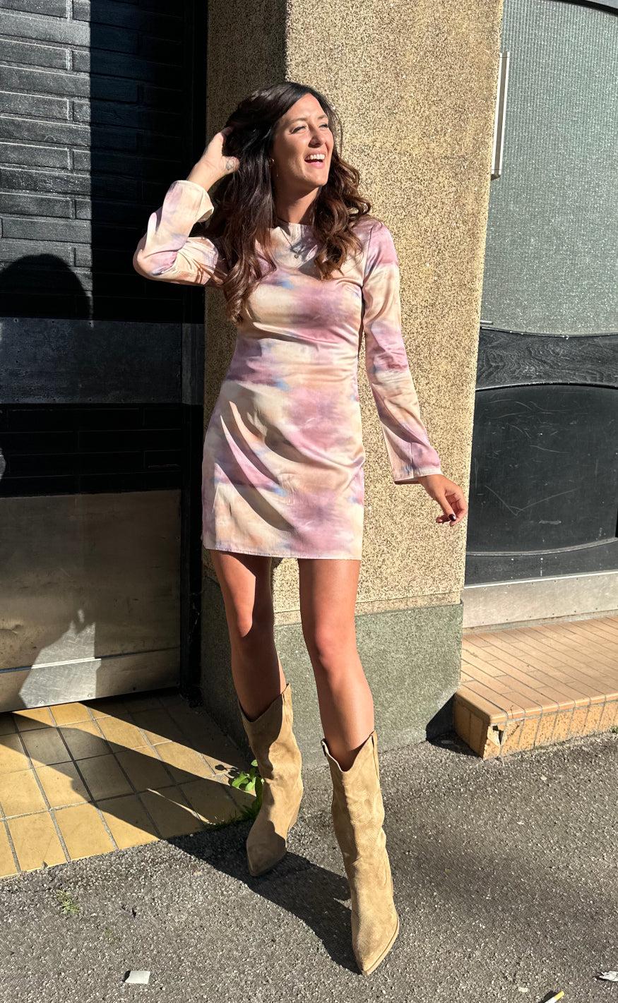 Noella Kjole - Stefani - Oliana Multi Print Udsalg