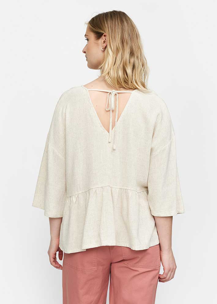 Soft Rebels Cordelia Bluse SR324-714 Ecru Online Hot Salg