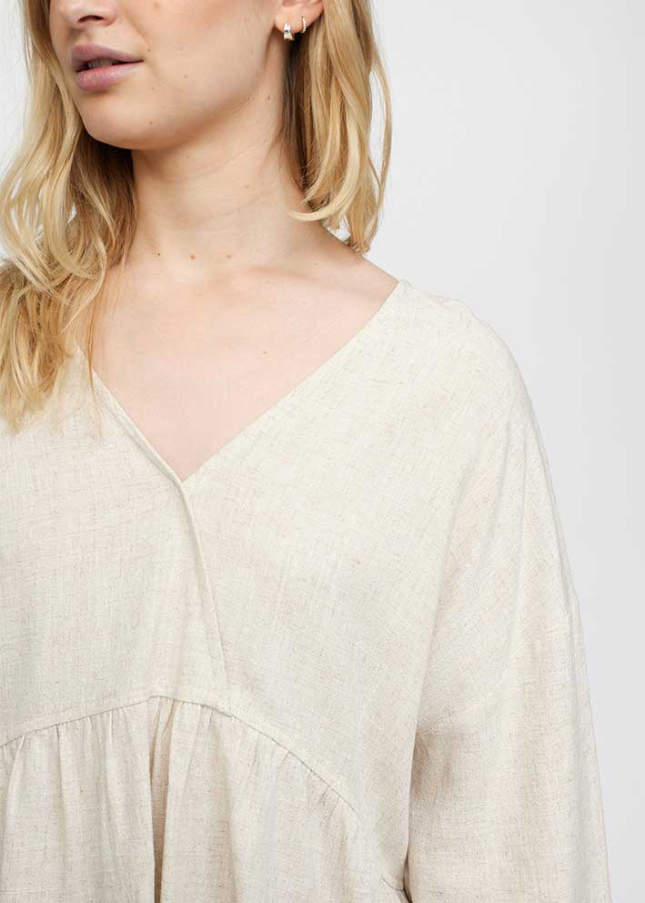Soft Rebels Cordelia Bluse SR324-714 Ecru Online Hot Salg