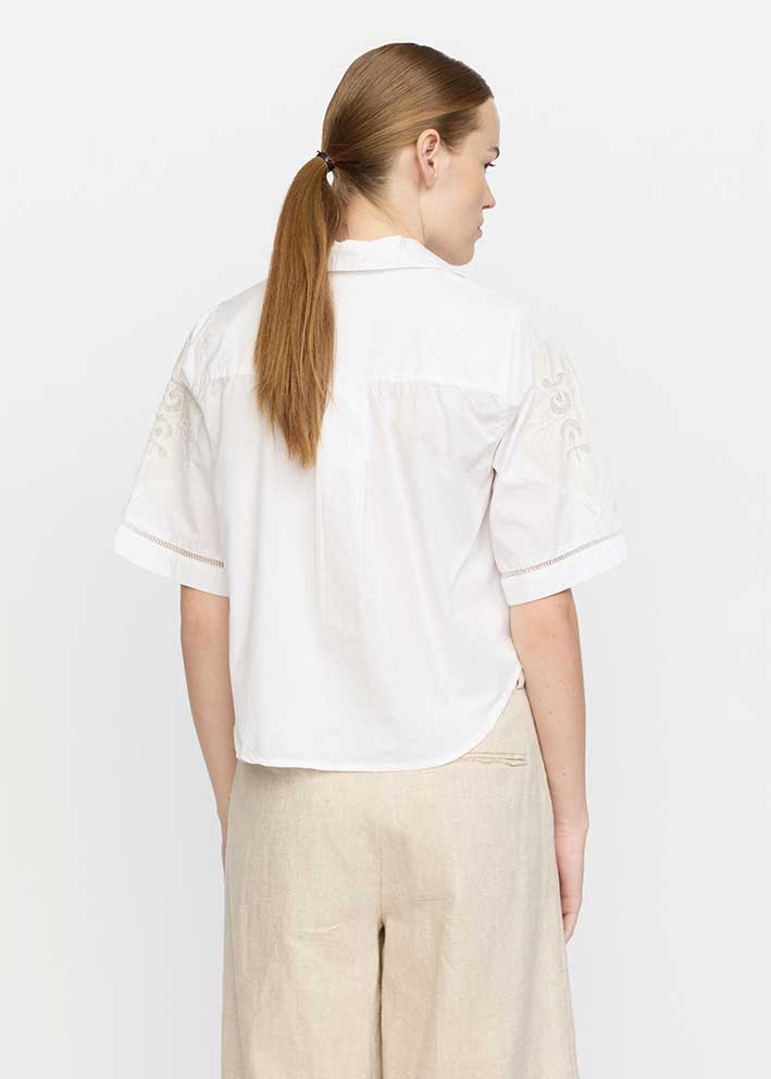 Soft Rebels Hayes Shirt SR325-725 Snow White