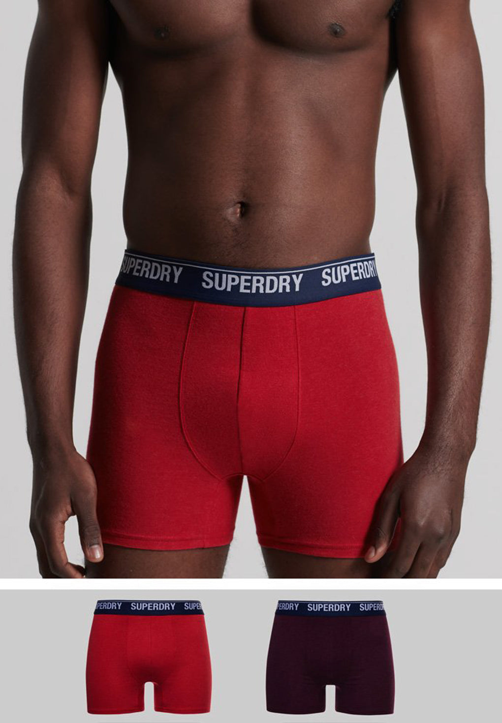 Superdry Organic Cotton Boxer Double Pack (2par)