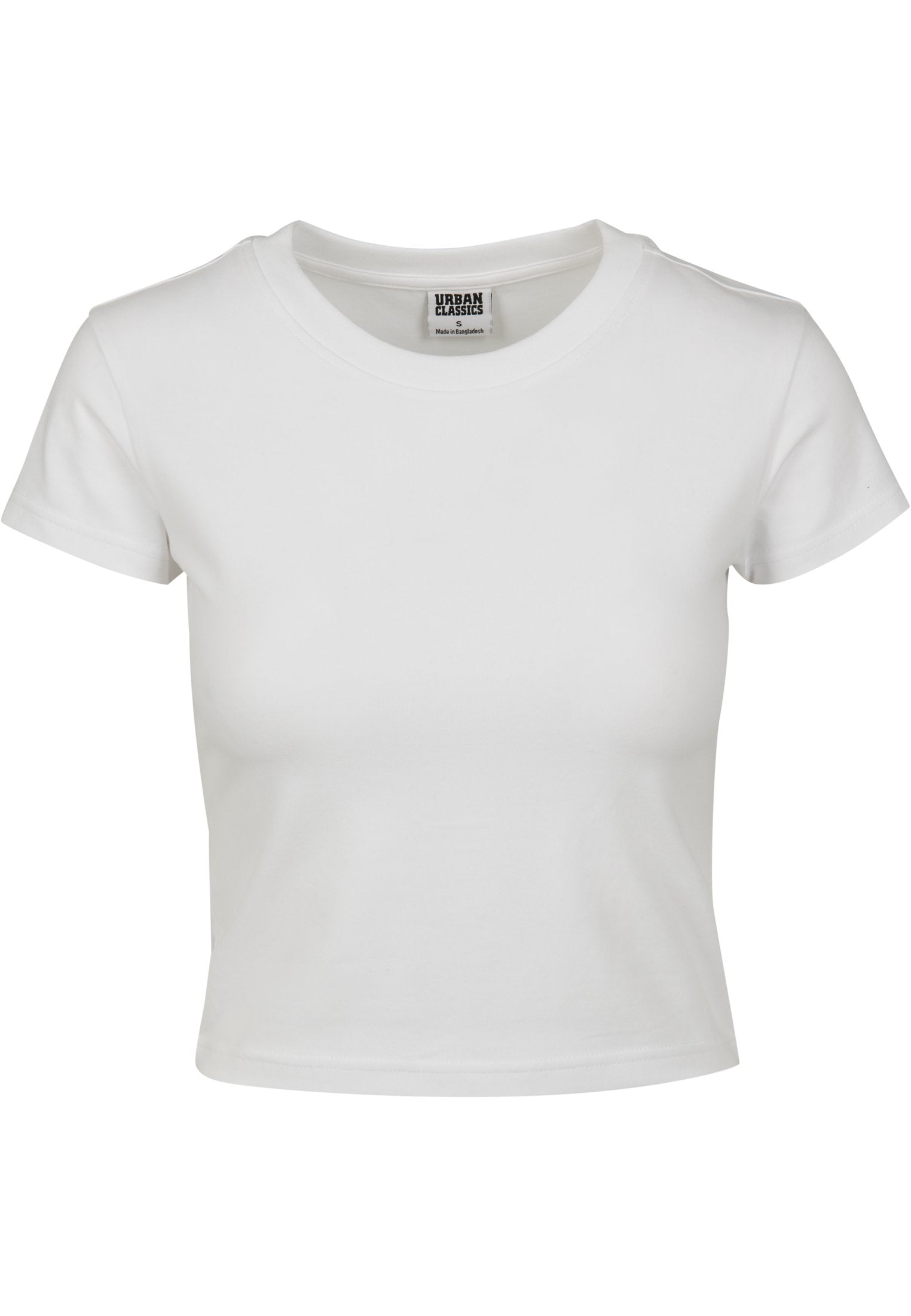 Urban Classics Ladies Stretch Jersey Cropped Tee