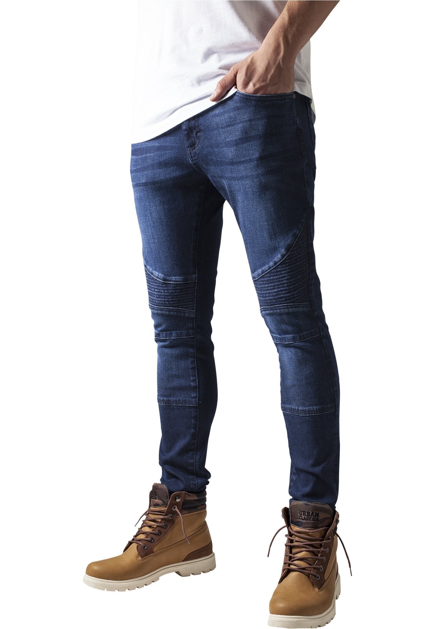 Urban Classics Slim Fit Biker Jeans