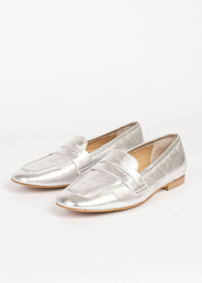 Bukela Emmy Loafer Sko - Silver