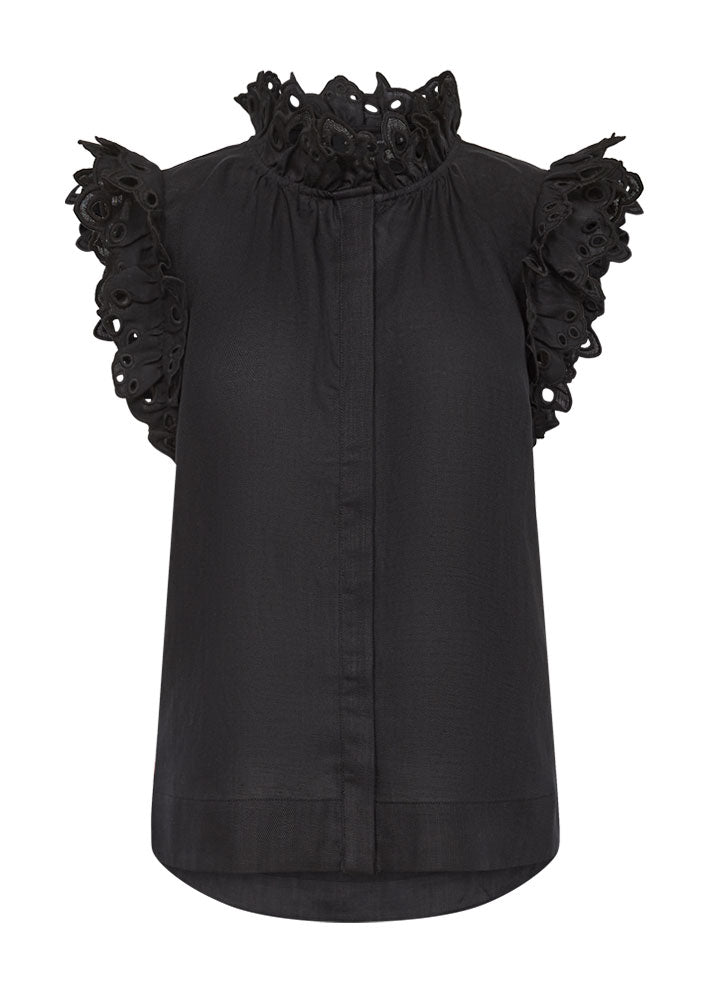 Copenhagen Muse Natuli Top - Black