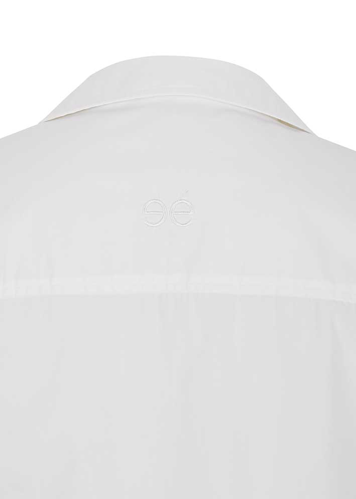 Esmé Studios Billy 2/4 Sleeve Skjorte - White