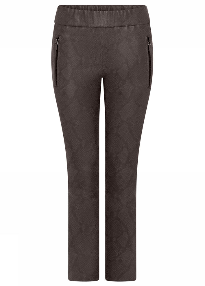 Gustav Doa 7/8 flare leg 55017 Skindbukser - Mulch