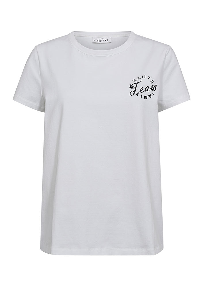 Haute L'amitié Rub Team Logo Tee - White