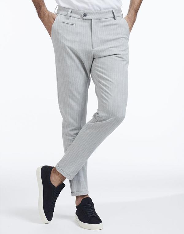 Les Deux Como Pinstripe Suit Pants