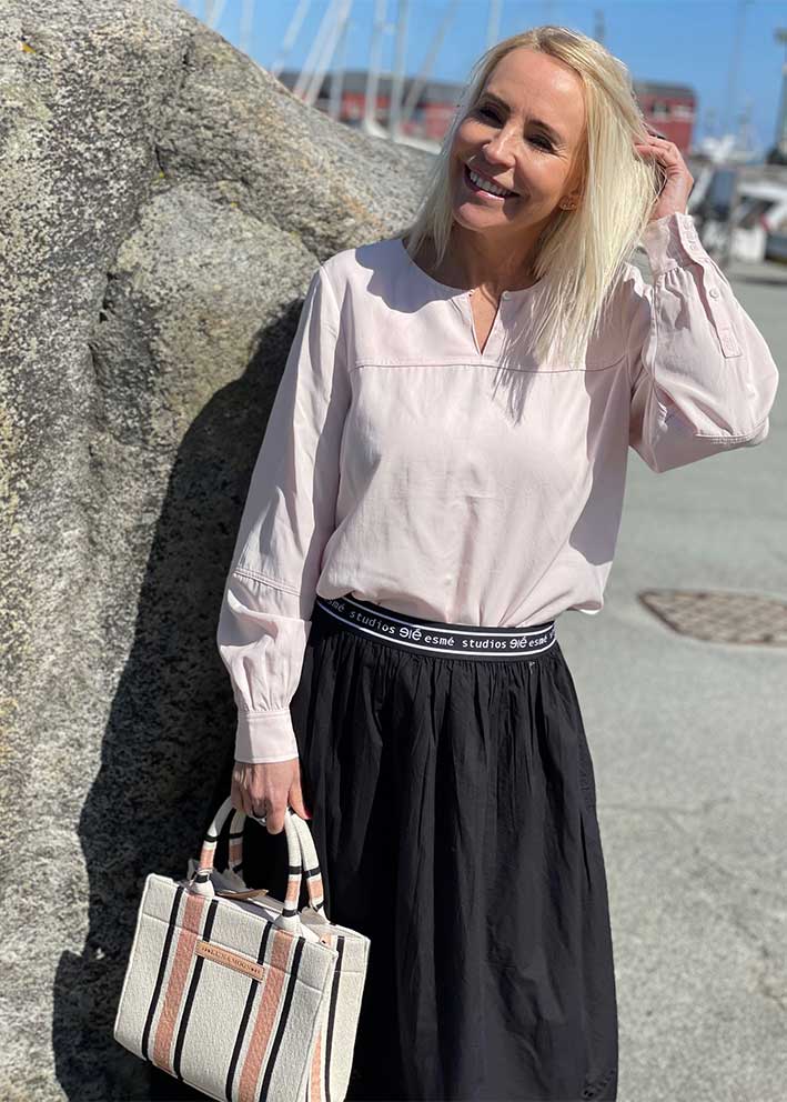 Luna Moon Deauville Small Tote - Sandstone